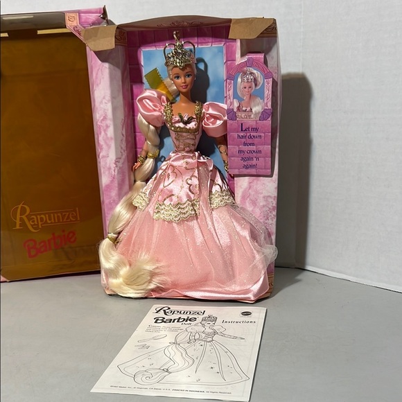 Barbie Repunzel 1997 Vintage Doll - Picture 4 of 14